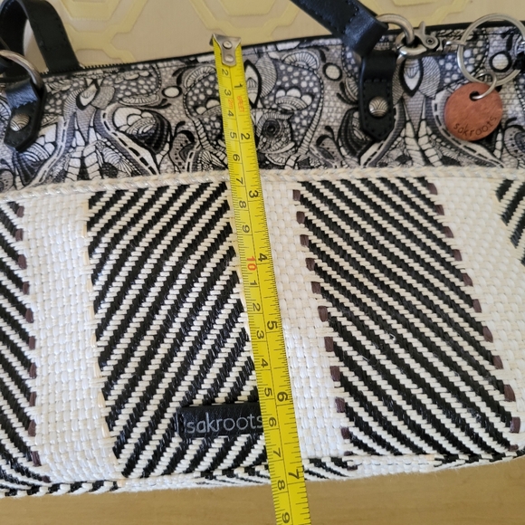 Sakroots Juke and Cotton Owl Print Purse Like New - Picture 9 of 9